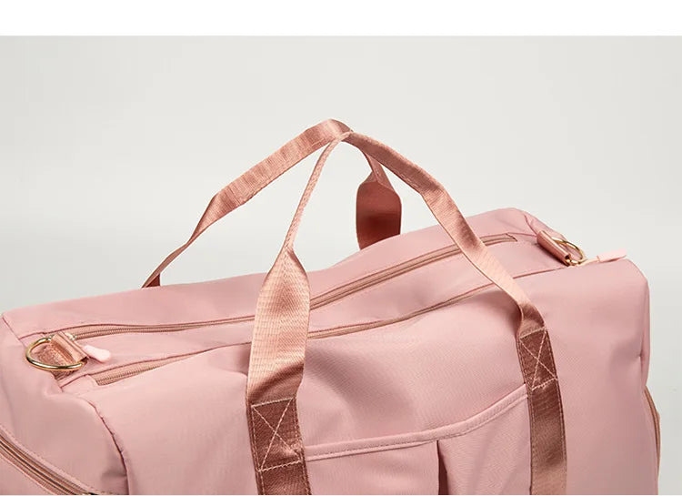 Large Capacity Waterproof Duffel Bag, Multi‑Pocket Sports Travel Duffle Bag with Shoe Compartment, Custom Logo Wholesale Travel Bag