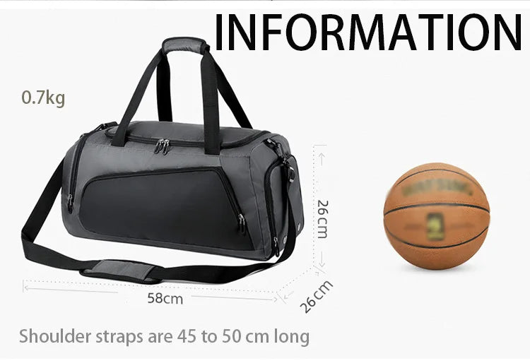 High‑Quality Wholesale Sports Leisure Duffle Bag, Customized Fitness Sports Bag for Importers, Distributors & Retailers