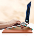 Custom PU Laptop Case With Stand | Shockproof For 13‑16 Inch Notebooks