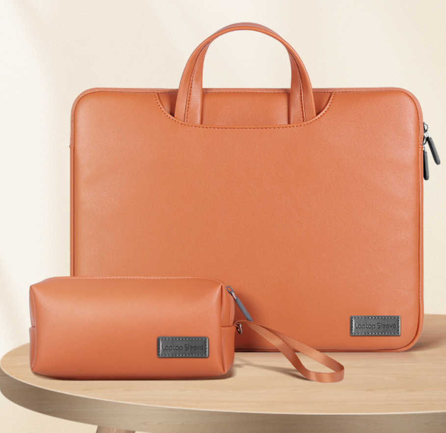 Custom PU Laptop Case With Stand | Shockproof For 13‑16 Inch Notebooks