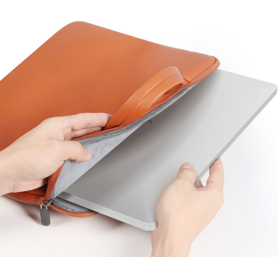 Custom PU Laptop Case With Stand | Shockproof For 13‑16 Inch Notebooks