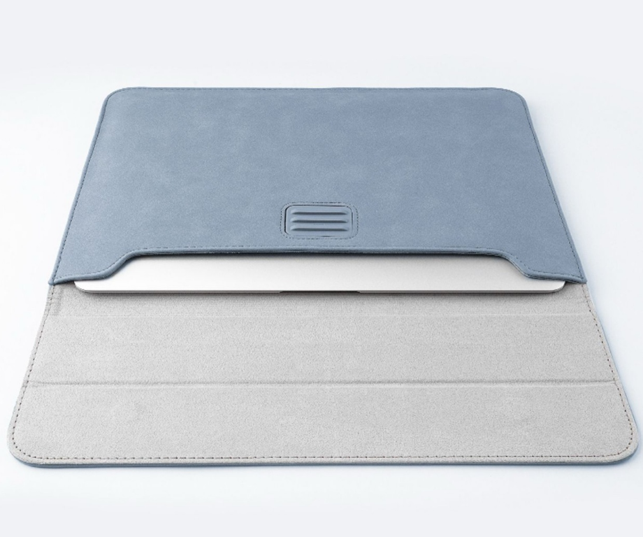 Custom PU Laptop Case With Stand | Shockproof For 13‑16 Inch Notebooks