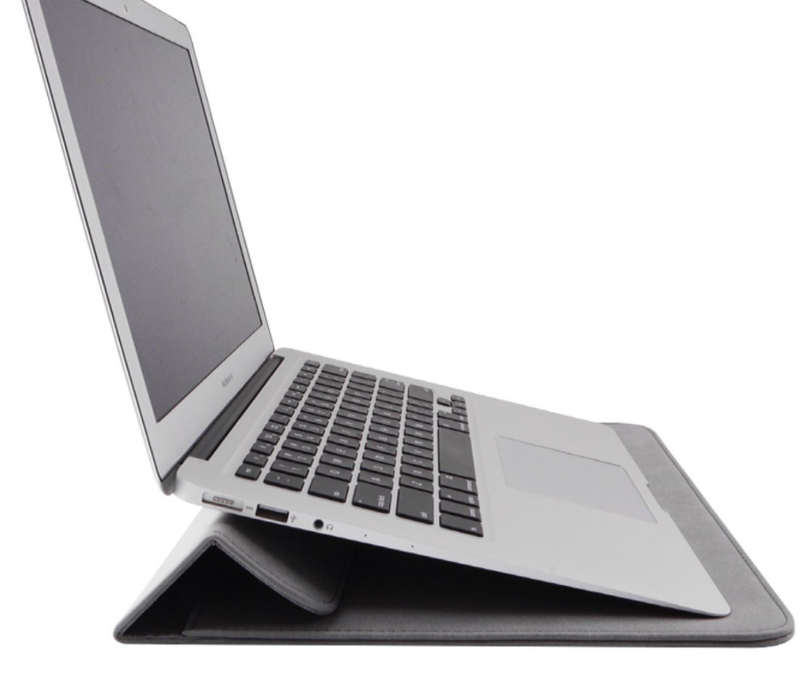Custom PU Laptop Case With Stand | Shockproof For 13‑16 Inch Notebooks