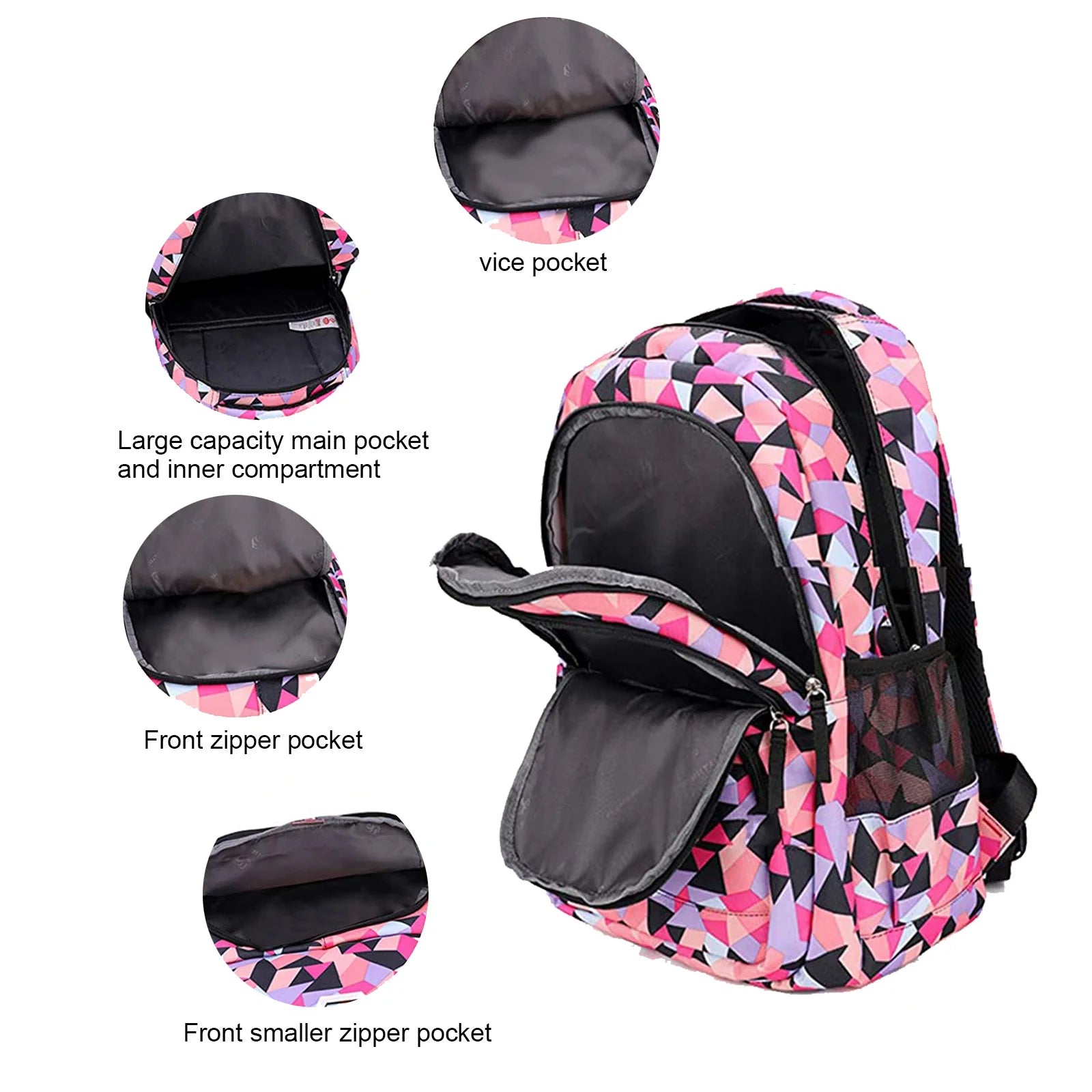 Large Capacity Travel Backpack, Waterproof Business Laptop Backpack, Multi‑Compartment Custom Logo Backpack for Wholesale