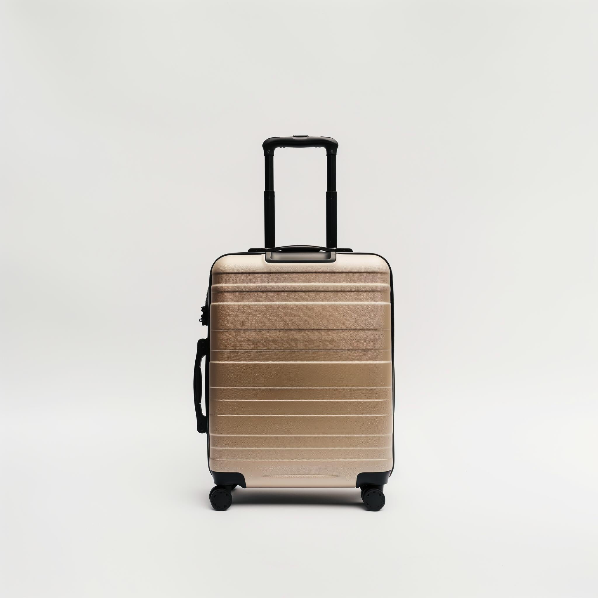 Wholesale Trolley Luggage, Hard Shell Travel Suitcase with TSA Approved Lock & Double‑Headed Zipper, OEM ODM Available